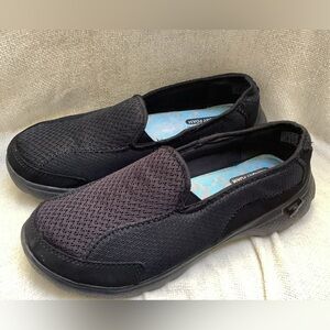 Danskin NOW Slip On Sneaker Shoes-Black-Lightweight-Women 9 Wide-See description